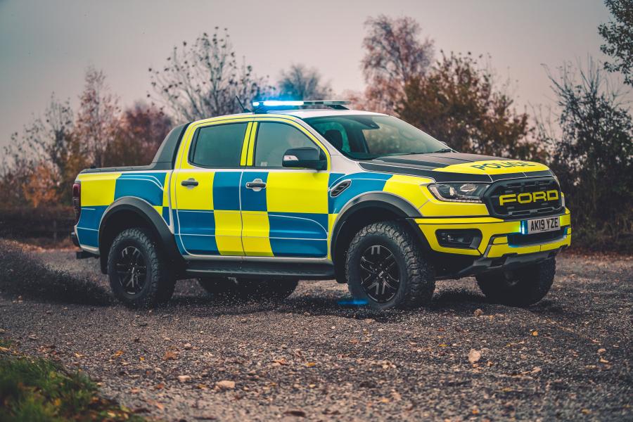 Ford Ranger Raptor Police 2019 года  (UK) (фото 10 из 14)